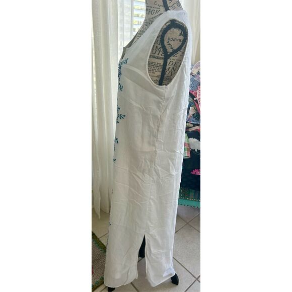 Cabana Life White Side Slit Maxi Dress - Picture 9 of 11